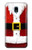 S2846 Christmas Santa Red Suit Hülle Schutzhülle Taschen für Samsung Galaxy J3 (2018), J3 Star, J3 V 3rd Gen, J3 Orbit, J3 Achieve, Express Prime 3, Amp Prime 3