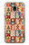 S2854 Cute Xmas Pattern Hülle Schutzhülle Taschen für Samsung Galaxy J3 (2018), J3 Star, J3 V 3rd Gen, J3 Orbit, J3 Achieve, Express Prime 3, Amp Prime 3