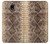 S2875 Rattle Snake Skin Graphic Printed Hülle Schutzhülle Taschen für Samsung Galaxy J3 (2018), J3 Star, J3 V 3rd Gen, J3 Orbit, J3 Achieve, Express Prime 3, Amp Prime 3