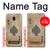 S2928 Vintage Spades Ace Card Hülle Schutzhülle Taschen für Samsung Galaxy J3 (2018), J3 Star, J3 V 3rd Gen, J3 Orbit, J3 Achieve, Express Prime 3, Amp Prime 3