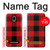 S2931 Red Buffalo Check Pattern Hülle Schutzhülle Taschen für Samsung Galaxy J3 (2018), J3 Star, J3 V 3rd Gen, J3 Orbit, J3 Achieve, Express Prime 3, Amp Prime 3