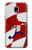 S2993 Croatia Football Soccer Euro 2016 Hülle Schutzhülle Taschen für Samsung Galaxy J3 (2018), J3 Star, J3 V 3rd Gen, J3 Orbit, J3 Achieve, Express Prime 3, Amp Prime 3
