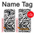 S3056 Zebra Skin Texture Graphic Printed Hülle Schutzhülle Taschen für Samsung Galaxy J3 (2018), J3 Star, J3 V 3rd Gen, J3 Orbit, J3 Achieve, Express Prime 3, Amp Prime 3