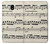 S3082 Music Sheet Hülle Schutzhülle Taschen für Samsung Galaxy J3 (2018), J3 Star, J3 V 3rd Gen, J3 Orbit, J3 Achieve, Express Prime 3, Amp Prime 3
