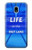 S3136 Life in the Fast Lane Swimming Pool Hülle Schutzhülle Taschen für Samsung Galaxy J3 (2018), J3 Star, J3 V 3rd Gen, J3 Orbit, J3 Achieve, Express Prime 3, Amp Prime 3