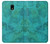 S3147 Aqua Marble Stone Hülle Schutzhülle Taschen für Samsung Galaxy J3 (2018), J3 Star, J3 V 3rd Gen, J3 Orbit, J3 Achieve, Express Prime 3, Amp Prime 3
