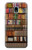 S3154 Bookshelf Hülle Schutzhülle Taschen für Samsung Galaxy J3 (2018), J3 Star, J3 V 3rd Gen, J3 Orbit, J3 Achieve, Express Prime 3, Amp Prime 3