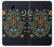 S3175 Hamsa Hand Mosaics Hülle Schutzhülle Taschen für Samsung Galaxy J3 (2018), J3 Star, J3 V 3rd Gen, J3 Orbit, J3 Achieve, Express Prime 3, Amp Prime 3