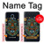 S3175 Hamsa Hand Mosaics Hülle Schutzhülle Taschen für Samsung Galaxy J3 (2018), J3 Star, J3 V 3rd Gen, J3 Orbit, J3 Achieve, Express Prime 3, Amp Prime 3