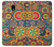 S3272 Colorful Pattern Hülle Schutzhülle Taschen für Samsung Galaxy J3 (2018), J3 Star, J3 V 3rd Gen, J3 Orbit, J3 Achieve, Express Prime 3, Amp Prime 3