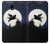S3289 Flying Pig Full Moon Night Hülle Schutzhülle Taschen für Samsung Galaxy J3 (2018), J3 Star, J3 V 3rd Gen, J3 Orbit, J3 Achieve, Express Prime 3, Amp Prime 3