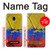 S3306 Colombia Flag Vintage Football Graphic Hülle Schutzhülle Taschen für Samsung Galaxy J3 (2018), J3 Star, J3 V 3rd Gen, J3 Orbit, J3 Achieve, Express Prime 3, Amp Prime 3