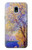 S3339 Claude Monet Antibes Seen from the Salis Gardens Hülle Schutzhülle Taschen für Samsung Galaxy J3 (2018), J3 Star, J3 V 3rd Gen, J3 Orbit, J3 Achieve, Express Prime 3, Amp Prime 3