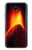S0745 Volcano Lava Hülle Schutzhülle Taschen für Samsung Galaxy J7 (2018), J7 Aero, J7 Top, J7 Aura, J7 Crown, J7 Refine, J7 Eon, J7 V 2nd Gen, J7 Star