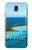 S0844 Bora Bora Island Hülle Schutzhülle Taschen für Samsung Galaxy J7 (2018), J7 Aero, J7 Top, J7 Aura, J7 Crown, J7 Refine, J7 Eon, J7 V 2nd Gen, J7 Star