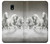 S0933 White Horses Hülle Schutzhülle Taschen für Samsung Galaxy J7 (2018), J7 Aero, J7 Top, J7 Aura, J7 Crown, J7 Refine, J7 Eon, J7 V 2nd Gen, J7 Star