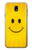 S1146 Yellow Sun Smile Hülle Schutzhülle Taschen für Samsung Galaxy J7 (2018), J7 Aero, J7 Top, J7 Aura, J7 Crown, J7 Refine, J7 Eon, J7 V 2nd Gen, J7 Star