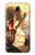 S1420 Saraswati Hindu Goddess Hülle Schutzhülle Taschen für Samsung Galaxy J7 (2018), J7 Aero, J7 Top, J7 Aura, J7 Crown, J7 Refine, J7 Eon, J7 V 2nd Gen, J7 Star