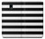 S1596 Black and White Striped Hülle Schutzhülle Taschen für Samsung Galaxy J7 (2018), J7 Aero, J7 Top, J7 Aura, J7 Crown, J7 Refine, J7 Eon, J7 V 2nd Gen, J7 Star