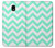 S1723 Mint Chevron Zigzag Hülle Schutzhülle Taschen für Samsung Galaxy J7 (2018), J7 Aero, J7 Top, J7 Aura, J7 Crown, J7 Refine, J7 Eon, J7 V 2nd Gen, J7 Star