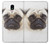 S1852 Pug Dog Hülle Schutzhülle Taschen für Samsung Galaxy J7 (2018), J7 Aero, J7 Top, J7 Aura, J7 Crown, J7 Refine, J7 Eon, J7 V 2nd Gen, J7 Star