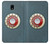 S1968 Rotary Dial Telephone Hülle Schutzhülle Taschen für Samsung Galaxy J7 (2018), J7 Aero, J7 Top, J7 Aura, J7 Crown, J7 Refine, J7 Eon, J7 V 2nd Gen, J7 Star