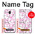 S1972 Sakura Cherry Blossoms Hülle Schutzhülle Taschen für Samsung Galaxy J7 (2018), J7 Aero, J7 Top, J7 Aura, J7 Crown, J7 Refine, J7 Eon, J7 V 2nd Gen, J7 Star