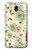 S2179 Flower Floral Vintage Art Pattern Hülle Schutzhülle Taschen für Samsung Galaxy J7 (2018), J7 Aero, J7 Top, J7 Aura, J7 Crown, J7 Refine, J7 Eon, J7 V 2nd Gen, J7 Star