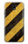 S2231 Yellow and Black Line Hazard Striped Hülle Schutzhülle Taschen für Samsung Galaxy J7 (2018), J7 Aero, J7 Top, J7 Aura, J7 Crown, J7 Refine, J7 Eon, J7 V 2nd Gen, J7 Star