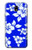 S2244 Hawaiian Hibiscus Blue Pattern Hülle Schutzhülle Taschen für Samsung Galaxy J7 (2018), J7 Aero, J7 Top, J7 Aura, J7 Crown, J7 Refine, J7 Eon, J7 V 2nd Gen, J7 Star