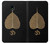S2331 Gold Leaf Buddhist Om Symbol Hülle Schutzhülle Taschen für Samsung Galaxy J7 (2018), J7 Aero, J7 Top, J7 Aura, J7 Crown, J7 Refine, J7 Eon, J7 V 2nd Gen, J7 Star