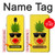 S2443 Funny Pineapple Sunglasses Kiss Hülle Schutzhülle Taschen für Samsung Galaxy J7 (2018), J7 Aero, J7 Top, J7 Aura, J7 Crown, J7 Refine, J7 Eon, J7 V 2nd Gen, J7 Star