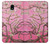 S2449 Pink Blossoming Almond Tree Van Gogh Hülle Schutzhülle Taschen für Samsung Galaxy J7 (2018), J7 Aero, J7 Top, J7 Aura, J7 Crown, J7 Refine, J7 Eon, J7 V 2nd Gen, J7 Star