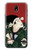 S2498 Japan Art Toyohara Kunichika Hülle Schutzhülle Taschen für Samsung Galaxy J7 (2018), J7 Aero, J7 Top, J7 Aura, J7 Crown, J7 Refine, J7 Eon, J7 V 2nd Gen, J7 Star