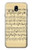 S2504 Vintage Music Sheet Hülle Schutzhülle Taschen für Samsung Galaxy J7 (2018), J7 Aero, J7 Top, J7 Aura, J7 Crown, J7 Refine, J7 Eon, J7 V 2nd Gen, J7 Star