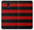 S2638 Black and Red Striped Hülle Schutzhülle Taschen für Samsung Galaxy J7 (2018), J7 Aero, J7 Top, J7 Aura, J7 Crown, J7 Refine, J7 Eon, J7 V 2nd Gen, J7 Star