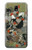 S2699 Ito Jakuchu Rooster Hülle Schutzhülle Taschen für Samsung Galaxy J7 (2018), J7 Aero, J7 Top, J7 Aura, J7 Crown, J7 Refine, J7 Eon, J7 V 2nd Gen, J7 Star