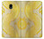 S2713 Yellow Snake Skin Graphic Printed Hülle Schutzhülle Taschen für Samsung Galaxy J7 (2018), J7 Aero, J7 Top, J7 Aura, J7 Crown, J7 Refine, J7 Eon, J7 V 2nd Gen, J7 Star