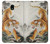 S2751 Chinese Tiger Brush Painting Hülle Schutzhülle Taschen für Samsung Galaxy J7 (2018), J7 Aero, J7 Top, J7 Aura, J7 Crown, J7 Refine, J7 Eon, J7 V 2nd Gen, J7 Star