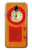 S2780 Vintage Orange Bakelite Radio Hülle Schutzhülle Taschen für Samsung Galaxy J7 (2018), J7 Aero, J7 Top, J7 Aura, J7 Crown, J7 Refine, J7 Eon, J7 V 2nd Gen, J7 Star