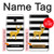 S2794 Black and White Striped Deer Gold Sparkles Hülle Schutzhülle Taschen für Samsung Galaxy J7 (2018), J7 Aero, J7 Top, J7 Aura, J7 Crown, J7 Refine, J7 Eon, J7 V 2nd Gen, J7 Star