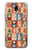 S2854 Cute Xmas Pattern Hülle Schutzhülle Taschen für Samsung Galaxy J7 (2018), J7 Aero, J7 Top, J7 Aura, J7 Crown, J7 Refine, J7 Eon, J7 V 2nd Gen, J7 Star