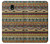 S2860 Aztec Boho Hippie Pattern Hülle Schutzhülle Taschen für Samsung Galaxy J7 (2018), J7 Aero, J7 Top, J7 Aura, J7 Crown, J7 Refine, J7 Eon, J7 V 2nd Gen, J7 Star