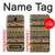 S2860 Aztec Boho Hippie Pattern Hülle Schutzhülle Taschen für Samsung Galaxy J7 (2018), J7 Aero, J7 Top, J7 Aura, J7 Crown, J7 Refine, J7 Eon, J7 V 2nd Gen, J7 Star