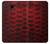 S2879 Red Arowana Fish Scale Hülle Schutzhülle Taschen für Samsung Galaxy J7 (2018), J7 Aero, J7 Top, J7 Aura, J7 Crown, J7 Refine, J7 Eon, J7 V 2nd Gen, J7 Star