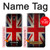 S2894 Vintage British Flag Hülle Schutzhülle Taschen für Samsung Galaxy J7 (2018), J7 Aero, J7 Top, J7 Aura, J7 Crown, J7 Refine, J7 Eon, J7 V 2nd Gen, J7 Star
