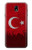 S2991 Turkey Football Soccer Euro 2016 Hülle Schutzhülle Taschen für Samsung Galaxy J7 (2018), J7 Aero, J7 Top, J7 Aura, J7 Crown, J7 Refine, J7 Eon, J7 V 2nd Gen, J7 Star