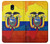 S3020 Ecuador Flag Hülle Schutzhülle Taschen für Samsung Galaxy J7 (2018), J7 Aero, J7 Top, J7 Aura, J7 Crown, J7 Refine, J7 Eon, J7 V 2nd Gen, J7 Star