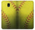 S3031 Yellow Softball Ball Hülle Schutzhülle Taschen für Samsung Galaxy J7 (2018), J7 Aero, J7 Top, J7 Aura, J7 Crown, J7 Refine, J7 Eon, J7 V 2nd Gen, J7 Star