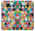 S3049 Triangles Vibrant Colors Hülle Schutzhülle Taschen für Samsung Galaxy J7 (2018), J7 Aero, J7 Top, J7 Aura, J7 Crown, J7 Refine, J7 Eon, J7 V 2nd Gen, J7 Star